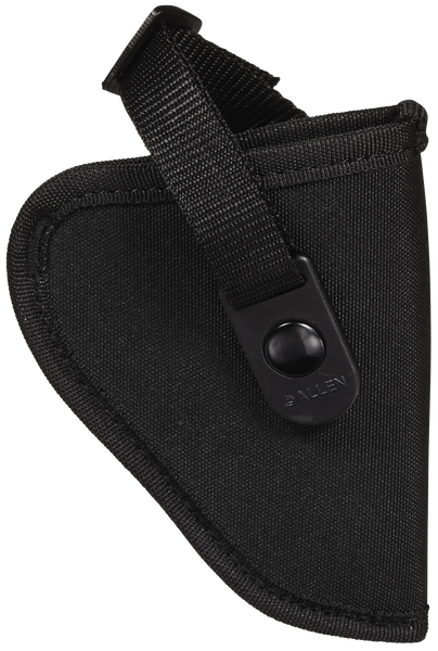 Allen 44800 Cortez  Size 00 OWB Style Black Polyester, Adjustable Strap & Belt Loop Mount Type fits 2-3" Barrel Small-Medium DA Revolver Right Hand