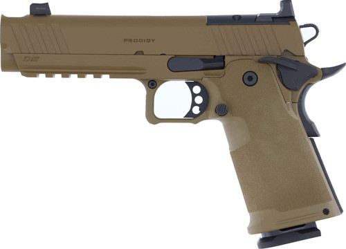 SPRINGFIELD 1911 DS PRODIGY COMP 9MM 5" COYOTE BROWN 10RD