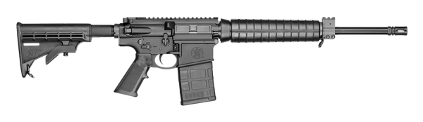 Smith & Wesson 12606 M&P10 Sport 6.5 Creedmoor 20+1 16" Black Armornite Steel Barrel, Matte Black Picatinny Rail Aluminum Receiver, 6 Position Black Synthetic Stock, Black Polymer Grip