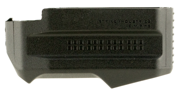 Strike Industries EMP5BK Enhanced Magazine Plate  made of Polymer with Black Finish for Magpul PMAG Gen M3 (Adds 5rds)