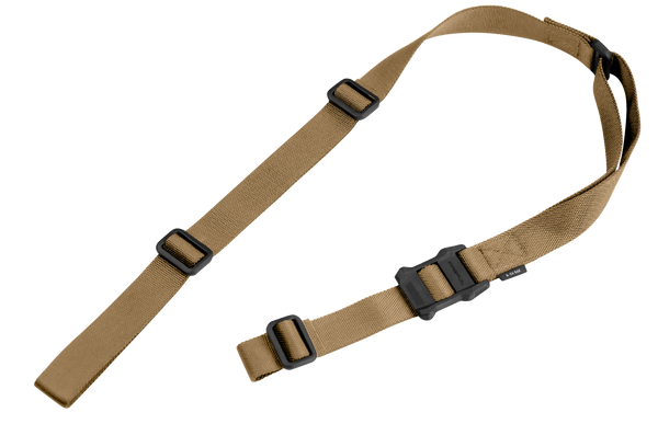 Magpul MAG513COY MS1 Sling Coyote Nylon 48"- 60" OAL Adjustable Two-Point Rifle