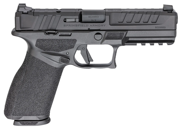 Springfield Armory EC9459BU Echelon  9mm Luger 20+1 4.50" Black Melonite Steel Barrel & Optic Ready/Serrated Steel Slide, Black Polymer Frame w/Picatinny Rail, Textured Grip, 2 Mags