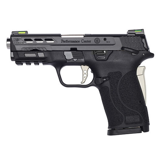 SW PC M&P9 SHIELD EZ 9MM 3.8 SILVER PORTED TS 8R