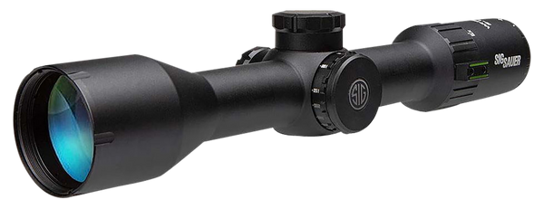 Sig Sauer Electro-Optics SOW63112 Whiskey6  Black 3-18x44mm 30mm Tube MOA Milling Hunter 2.0 Reticle Features Locking Turrets