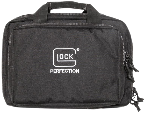 Glock AP60219 Range Bag  Black 600D Polyester Holds 4 Pistols