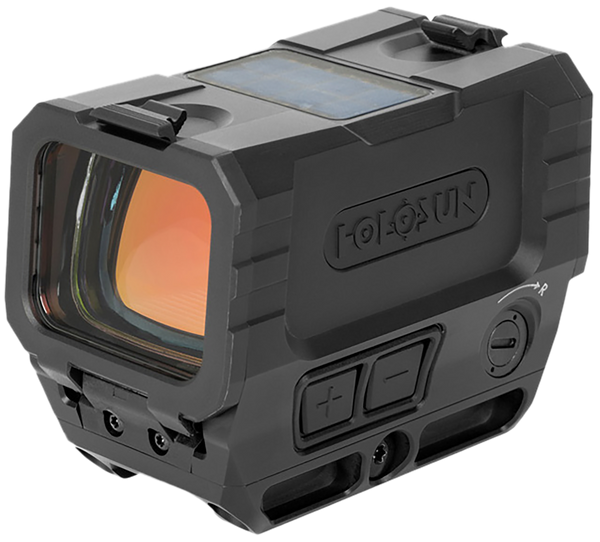 Holosun RONINAEMSMAXGR AEMS Max Ronin Black Anodized 1 x 1.1" x 0.87" 2 MOA Green Dot/65 MOA Circle Multi Reticle