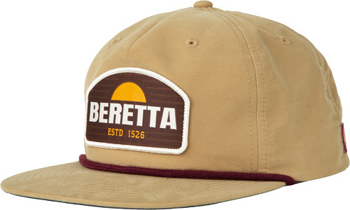 BERETTA CAP SUNSET ROPE TRUCKER TAN