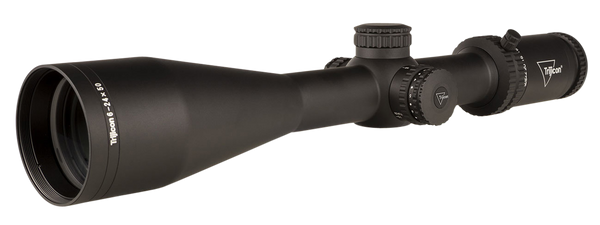 Trijicon 3000006 Tenmile  Matte Black 6-24x50mm 30mm Tube LED Illuminated MRAD Ranging w/Green Dot Reticle