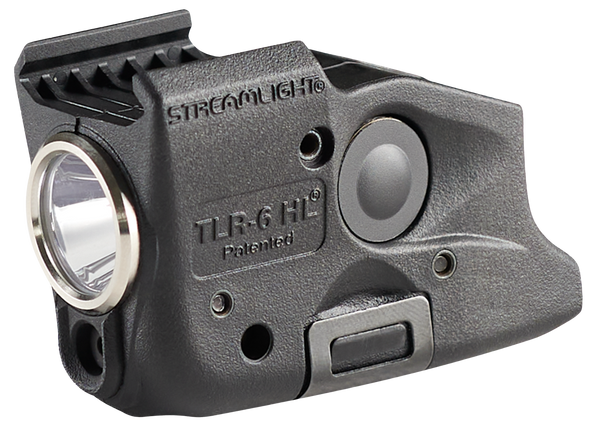 Streamlight 69343 TLR-6 HL Gun Light  Black 300 Lumens White LED/Red Laser Glock Gen 3/4/5