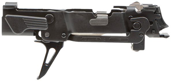 Sig Sauer 8900165 P365 Custom Works Fire Control Unit *FFL Item (FCU Only), 9mm Luger/380 ACP, Black Nitride, Titanium Frame & Flat Face Trigger, Fits Sig P365 Parts