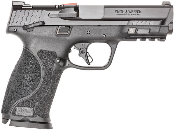 Smith & Wesson 14033 M&P M2.0 *CA Compliant Full Size Frame 9mm Luger 10+1, 4.25" Black Armornite Steel Barrel, Black Armornite Serrated Stainless Steel Slide, Black Polymer Frame w/Picatinny Rail