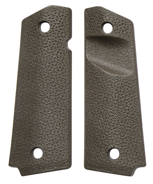 Magpul MAG544-ODG MOE Grip Panels Aggressive TSP Texture OD Green Polymer for 1911 (Full Size)
