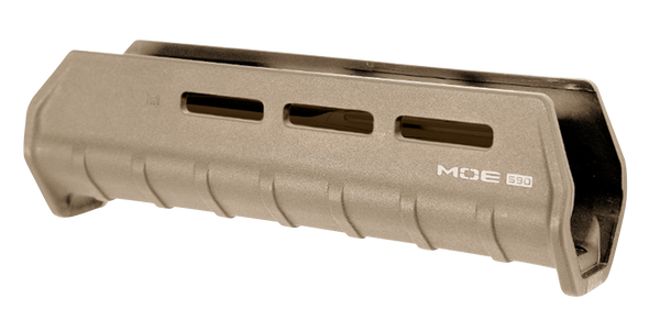 Magpul MAG494-FDE MOE M-LOK Handguard made of Polymer with Flat Dark Earth Finish for Mossberg 590, 590A1