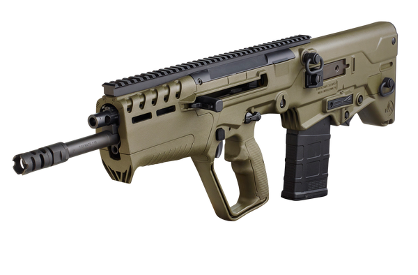 IWI US T7G2010 Tavor 7 7.62x51mm NATO Caliber with 20" Barrel, 10+1 Capacity, OD Green Metal Finish, OD Green Fixed Bullpup Stock & Polymer Grip Ambidextrous Hand