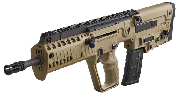 IWI US XFD18 Tavor X95 5.56x45mm NATO Caliber with 18.50" Barrel, 30+1 Capacity, Flat Dark Earth Metal Finish, Flat Dark Earth Fixed Bullpup Stock & Polymer Grip Right Hand