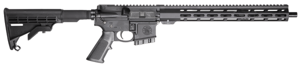 Smith & Wesson 13953 M&P15 Sport III 223 Rem/5.56 NATO 10+1 16" Black Armornite Heavy Barrel, Black Picatinny Rail Aluminum Receiver, Fixed Black Synthetic Stock, Black Polymer Grip