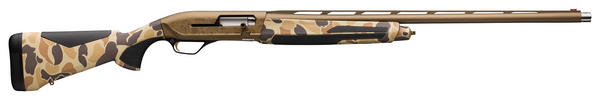 Browning 011739204 Maxus II Wicked Wing 12 Gauge 3.5" 4+1 28" Burnt Bronze Cerakote Barrel, Burnt Bronze Camo Cerakote Receiver, Vintage Tan Camo Stock With SoftFlex Cheek Pad & Overmolded Grip Panels