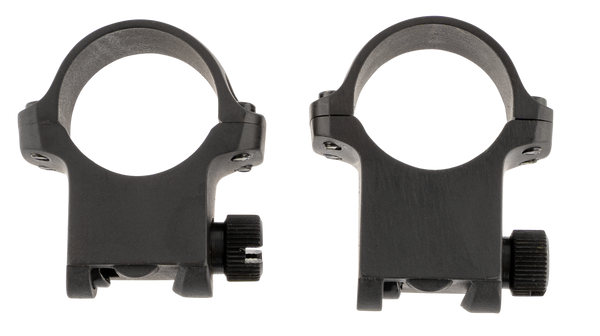 Ruger 90409 5BHM/6BHM Scope Ring Set  Matte Black 1" High