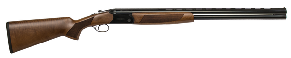 CZ-USA 06093 Drake  20 Gauge 3" 2rd 28" Barrel, Gloss Black Chrome Metal Finish, Turkish Walnut Fixed Pistol Grip Stock Includes 5 Chokes