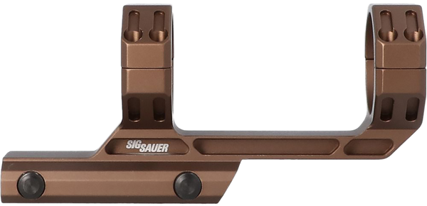 Sig Sauer Electro-Optics SOA20017 Alpha MSR  Coyote Brown Aluminum 34mm Tube, Picatinny Rail Mount