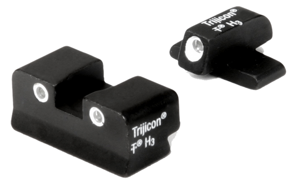 Trijicon 600481 Bright & Tough Night Sights  Green/Tritium White Outline Front Sight-Green/Tritium White Outline Rear Sight Springfield Armory XD/XD-M/XD-S