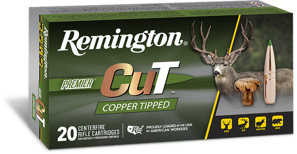 Remington Ammunition R22343 Premier  30-06Springfield 165gr 20 Per Box/10 Case