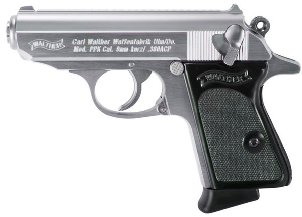 PPK 380ACP SS 3.3" 6+1380 ACP
