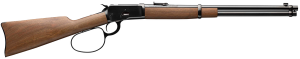 Winchester Guns 534190141 Model 1892 Large Loop Carbine 45 Colt (LC) 10+1 Cap 20" Brushed Polish Blued Rec/Barrel Satin Walnut Fixed Straight Grip Stock Right Hand (Full Size)