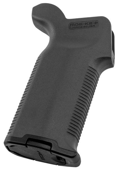 Magpul MAG532-BLK MOE-K2+ Grip Black Polymer with OverMolded Rubber Textured Finish Fits AR-15/AR-10/M4/M16/M110/SR25