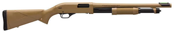 Winchester Repeating Arms 512326395 SXP Defender 12 Gauge 18" 5+1 3" Overall Flat Dark Earth Right Hand (Full Size) Includes 1 Invector-Plus Choke