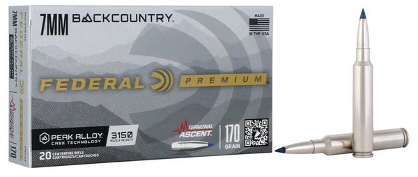 FED TERMINAL ASCENT 7MM BC 170GR 20/10