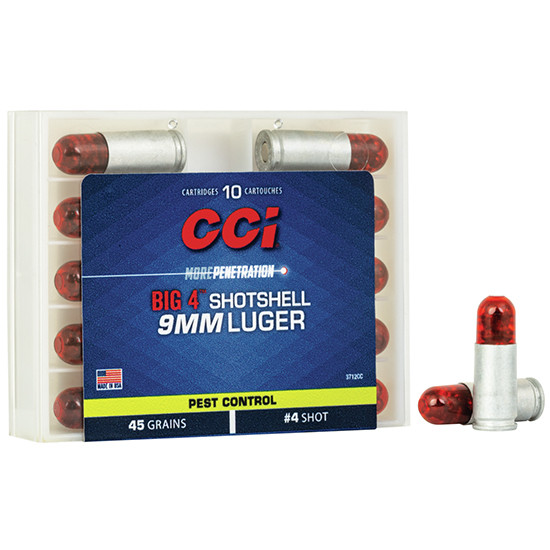 CCI 9MM SHOTSHELL #4 10/20