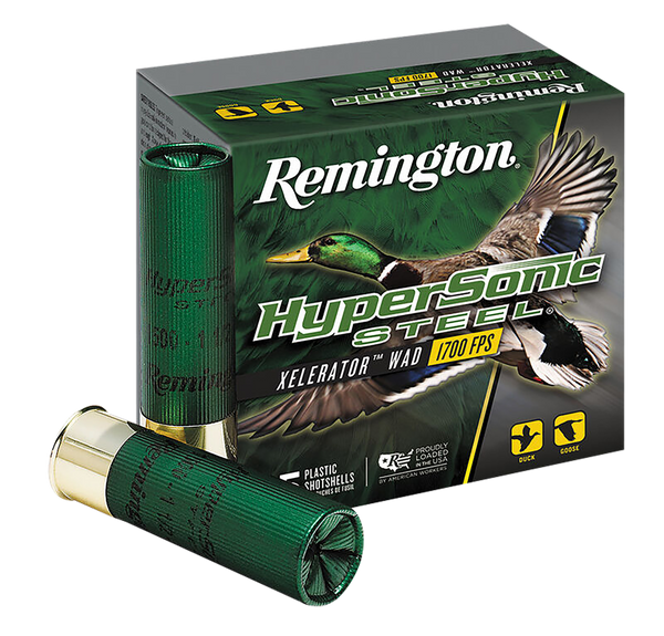 Remington Ammunition 26793 HyperSonic Steel 12Gauge 3.50" 1 3/8oz BBShot 25 Per Box/10 Case