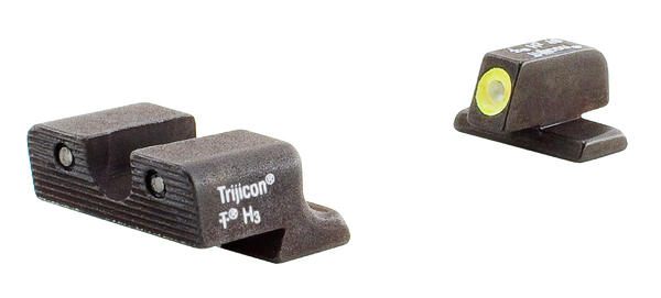 Trijicon 600583 HD Night Sights  Green/Tritium Yellow Outline Front Sight-Green Tritium Black Outline Rear Sight Springfield XD/XD-M/XD Mod.2