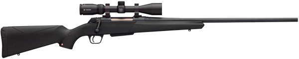Winchester Guns 535705212 XPR Scope Combo 243 Win 3+1 Cap 22" Blued Perma-Cote Rec/Barrel Matte Black Stock Right Hand with MOA Trigger System (Full Size) Includes Vortex Crossfire II 3-9x40mm Scope