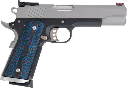 COLT GOLD CUP TROPHY 45ACP 5" 8RD TWO TONE BLUE G10 GRIPS