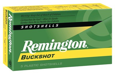 REMINGTON BUCKSHOT 20GA 2.75" #3 BUCK 20 PELLETS 5RD 50BX/CS