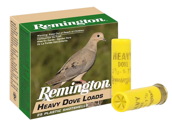 Remington Ammunition 28779 Heavy Dove Loads  20Gauge 2.75" 1oz 8Shot 25 Per Box/10 Case