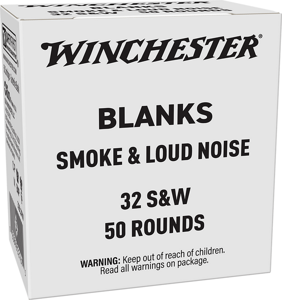 Winchester Ammo 32BL2PW Super X Blank 32S&W 50 Per Box/100 Case