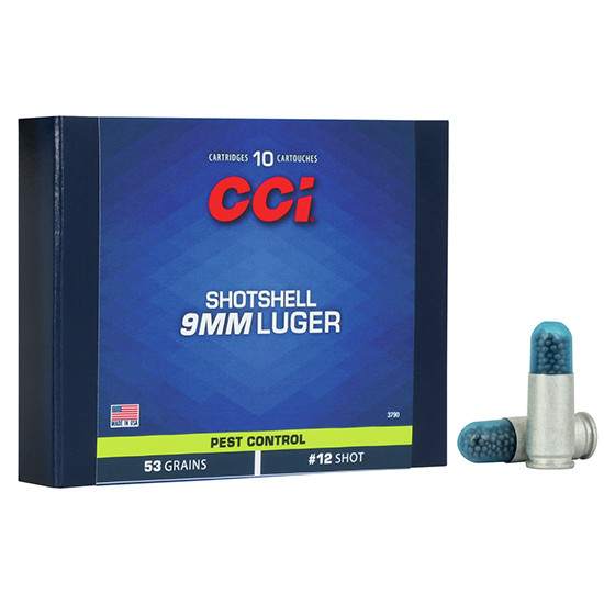 CCI 9MM SHOTSHELL #12 10/20