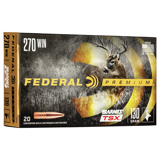 FED PREMIUM 270WIN 130GR TPL SHOCK 20/10