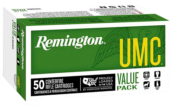 Remington Ammunition 23712 UMC Value Pack 30Carbine 110gr Full Metal Jacket 50 Per Box/10 Case