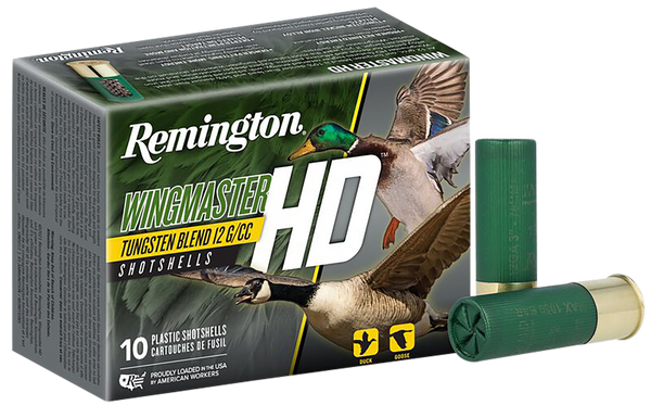 Remington Ammunition 20685 Wingmaster HD  12Gauge 3" 1 3/8oz 2Shot 10 Per Box/10 Case