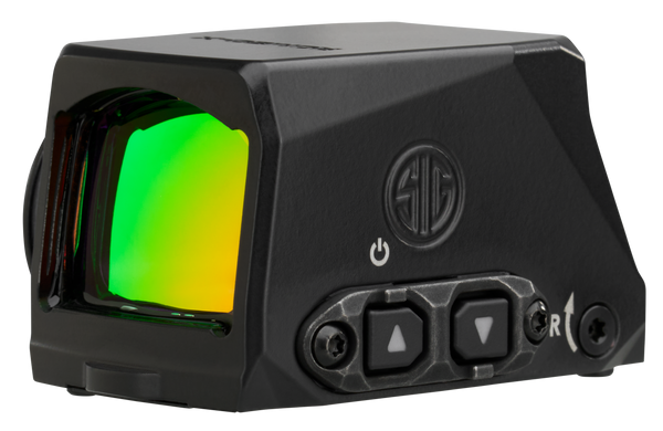 Sig Sauer Electro-Optics SORX1670 Romeo-X Sig-Loc Compact Black 1x24mm Illuminated Green Circle w/Dot Reticle RX Footprint Mount