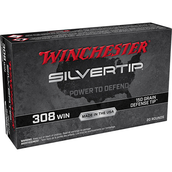 WIN SILVERTIP 308WIN 150GR DT 20/10