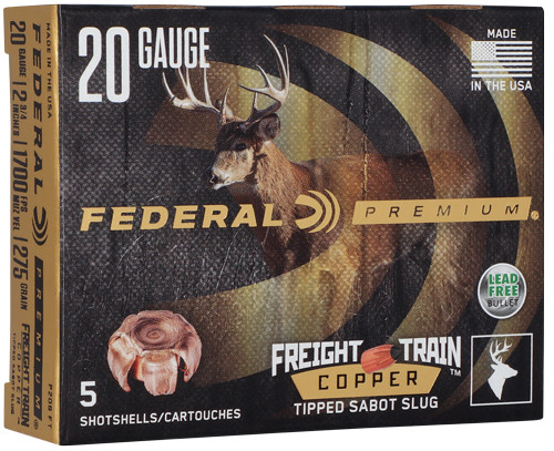 FEDERAL FREIGHT TRAIN 20GA 2.75" 300GR SABOT 5RD 50BX/CS