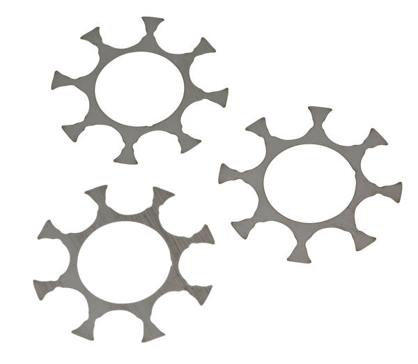 Ruger 90719 Moon Clip Full Ruger Super GP100 9mm Luger 8rd  Stainless Steel 3 Per Pack