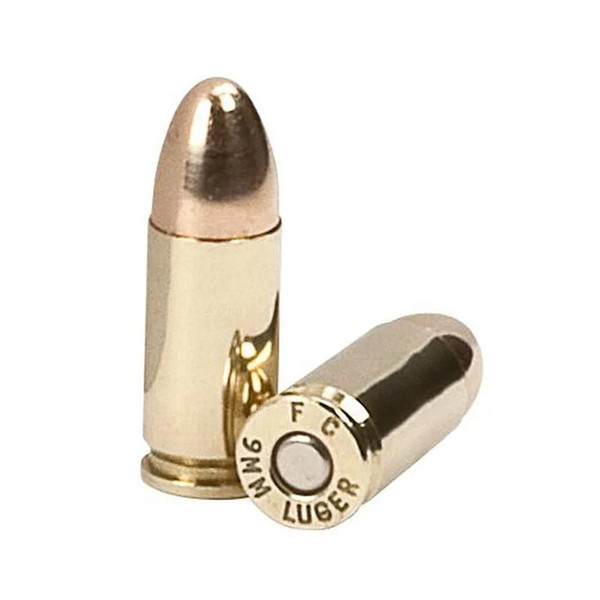 American Eagle Handgun Ammunition 9mm Luger 115 gr FMJ 1180 fps 500/ct Case