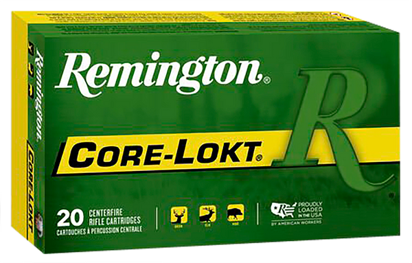 Remington Ammunition 28417 Core-Lokt  280Rem 165gr Soft Point Core Lokt 20 Per Box/10 Case