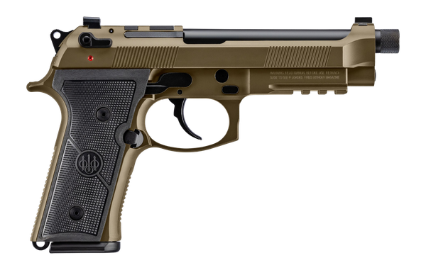 Beretta USA M9A4 9mm Luger, 5.1" Barrel, 10+1, NoDak Bronze Cerakote